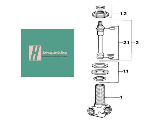 Hansa 02890100 körper - 02890100, für