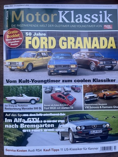 Motor klassik märz 2022 alfa - märz, 2022,