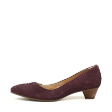 Clarks Damen Pumps Aubergine