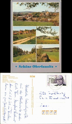 Ansichtskarte schirgiswalde - ansichtskarte,