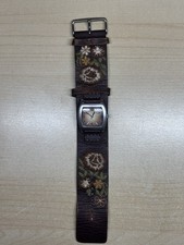 Fossil uhr mit lederarmband - uhr,