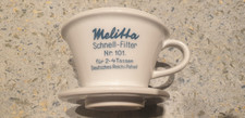 Melitta Schnell-Filter Nr 101 2-4 Tassen DRP 8 loch