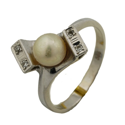 Diamant akoya zuchtperle gold - zuchtperle,