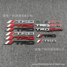 TRDSPORTS metal labeling, car