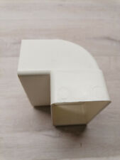 90° Flachkanal Bogen vertikal 55x 110 mm mit Muffe Abluft Bogen 