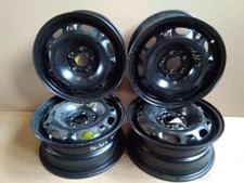 VW Polo 9N3 Satz Stahlfelgen 6x14 ET43 5x100 14" Bj.2006