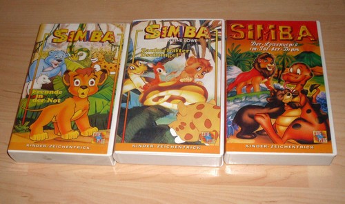 Vhs videokassetten simba - videokassetten,