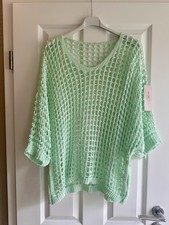 Leichter lochstrickpullover - leichter,