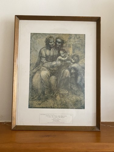 Gerahmter vinci druck - gerahmter, da