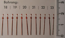 Zentralsekundenzeiger Armbanduhren Chronographen 0,18 - 0,23 mm Länge 15 mm