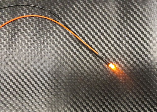 Led orange diffused 6 - led, 6-12v