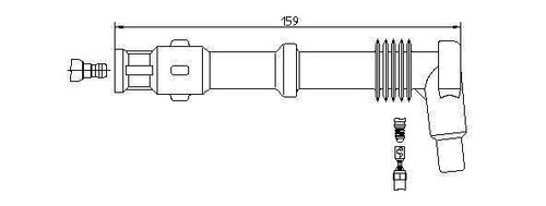 Bremi zündkerze stecker für - zündkerze,