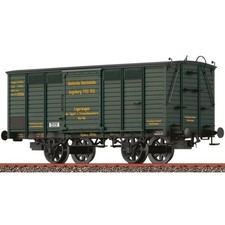 Brawa 48052 H0 Gedeckter Güterwagen G "Lagerwagen", DRG, Ep. II H0 + Neu