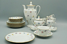 FÜRSTENBERG Grecque Mille Fleurs 3476 schönes altes Kaffeeservice 6P 22tlg