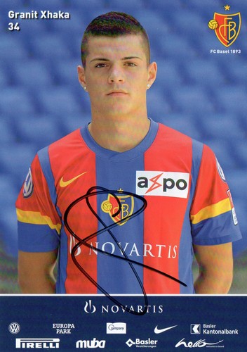 Granit xhaka basel - ak,
