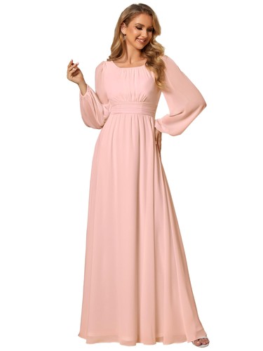 Brautjungfernkleid rundhals - brautjungfernkleid,