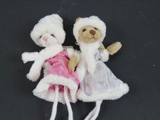 Barbara Bukowski Madeleine & Sonia Bookmarker Lesezeichen Plüsch Teddy NEU