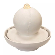 Feng Shui Zauberhafter Design Zimmerbrunnen Kugel mit LED Beleuchtung
