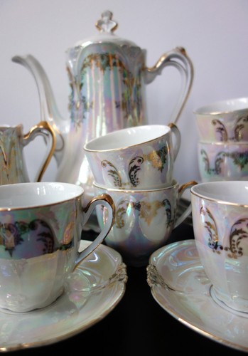 Antik jugendstil porzellan - antik,