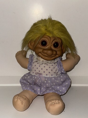 Puppe troll stehend 40cm - puppe, 80er