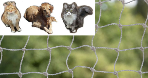 Katzenschutznetz hoch - 3m,