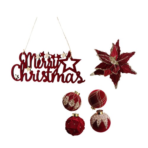 Samt-Weihnachtsornament