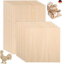 Holzplatten zum Basteln 12 Stk