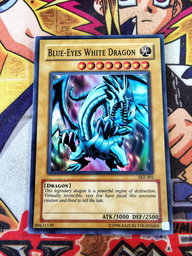 Blue eyes white dragon ske - white, ske-001