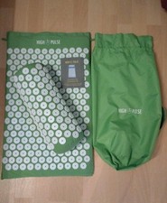 High Pulse Akupressur Set Akupressurmatte & Kissen Grün, gebraucht, gepflegt top