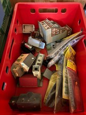 Konvolut Modellbau - Häuser, Zubehör Spur H0 gem. Fotos #LK1