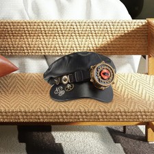 Steampunk Zylinder, Biker Cap