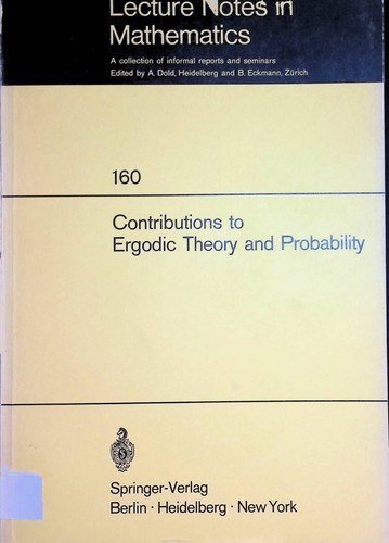 Contributions ergodic - contributions, to