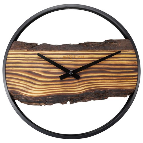 Wooden wall clock silent - wall,