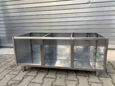 Unterschrank Edelstahl ca. 120 x 54 x 54 cm (B x T x H)