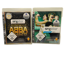 Singstar Vol. 3/ ABBA  (Sony PlayStation 3) 2 Spiele Sony PS3 Karaoke Spiel