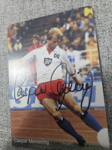 Hsv autogrammkarte von caspar - von,
