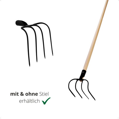 Dunghacke zinken stahl - 4,