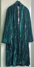 NEU Glänzender Samtmantel