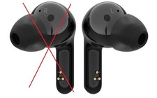 LG TONE Free FN6 Earbuds NUR DER LINKE Kabellose Bluetooth Schwarz