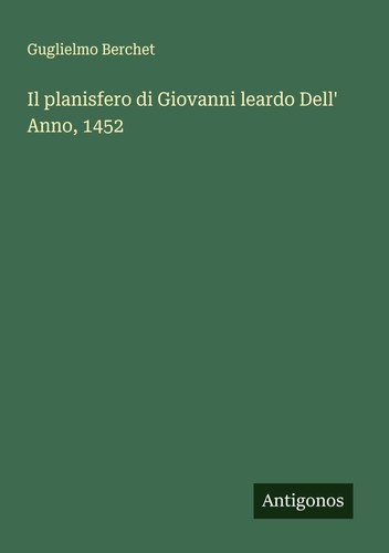 Planisfero giovanni - planisfero, di
