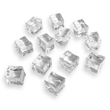 Deko-Eiswürfel aus Kunststoff