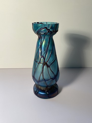 Kralik vase fadendekor glas - fadendekor,