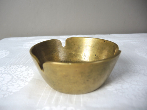Bronze designer aschenbecher - designer,