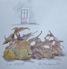 Annecke Pinckernelle Handsigniert Lufthansa Klein World I 1985 Lithographie Neu