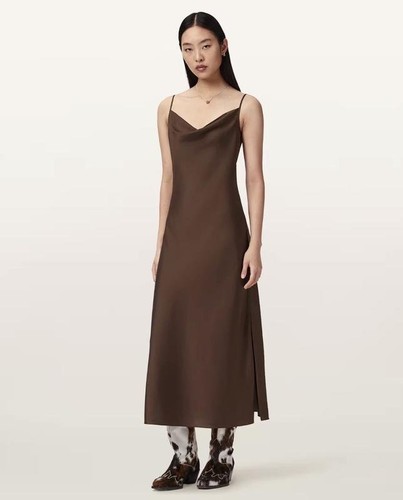 Women allsaints dress brown - women,