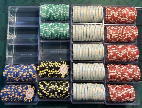 Casino poker chips - casino, set