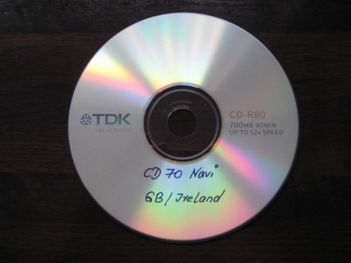 Opel cd70 navi ireland - cd, gb