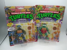 Spielfigur Leonardo + Raphael Figur  TEENAGE MUTANT NINJA TURTLES Nickelodeon