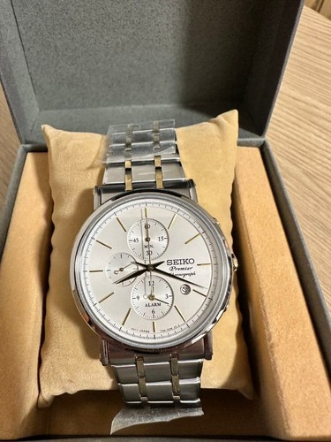 Seiko premier chronograph - seiko,