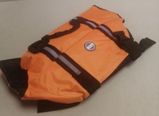 ⭐Schwimmweste Hund Gr. L einstellbar Rettungsgriff reflektiert ⭐UNBENUTZT